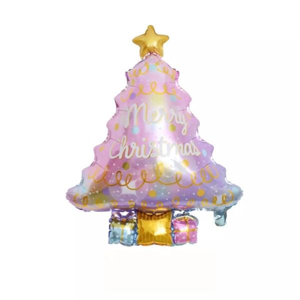 Buy cheap Wholesal Pink Christmas Tree Shaped Foil Balloon Self-sealing Reusable Ballon for Year Party Supplies Aluminum Film from wholesalers