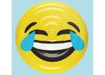 Giant Facial Expression Emoji Island Laugh Cry Inflatable Swimming Pool Float