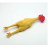Buy cheap Yellow Interactive Noise Making Rubber Chicken Dog Toy ODM Service from wholesalers