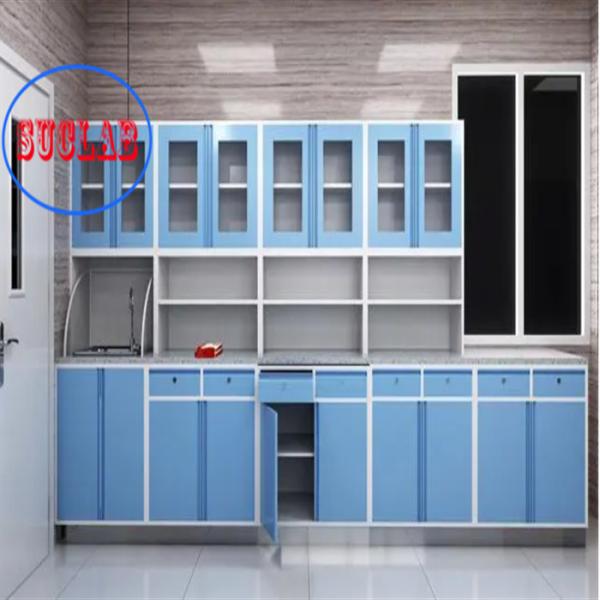Buy cheap Full Steel Treatment Room Cupboard with Adjustable Shelves Metal Type from wholesalers