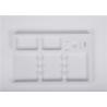 Buy cheap White Color Plastic Permanent Makeup Tray For Holding PMU Goods from wholesalers