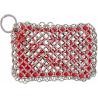Buy cheap Stainless Steel Silicone Chainmail Scrubbing Pad For Cast Iron Skillets Cleaning from wholesalers