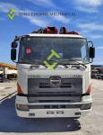 49 Meter sany Used Concrete Pump Truck Re-Manufactured With HINO Chassis