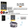Buy cheap 10KW Solar Energy System Hybrid Home Solar System With GEL Battery And Pure Sine Wave from wholesalers