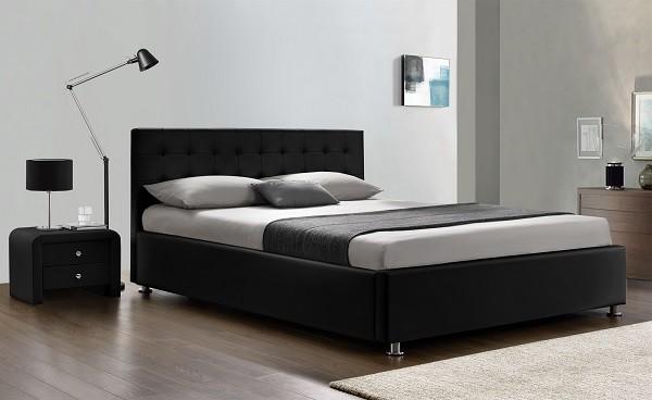 Buy cheap Write/Black Upholstered Bed Manufacturer PU Leather Queen Size 50pcs MOQ from wholesalers