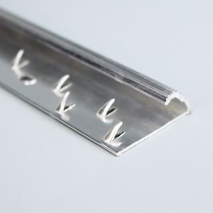 Buy cheap Silver Aluminum Metal Carpet Edging Trim 36.8x0.85mm from wholesalers