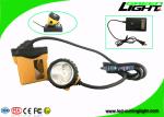 Underground Coal LED Mining Light 25000lux Brightness 10.4Ah SAMSUNG Battery