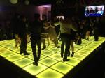 RGB LED Stain Tile for Event Wedding Bar Night Club 50*50*7cm Dancing Mat Stage