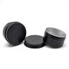 Buy cheap Custom Black Aluminum Candle Tin Metal Case for Solid Scented Candle 6 oz With Lids Food Storage Box Industrial Food from wholesalers