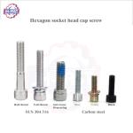 ZINC Finish High Strength Hexagon Socket Head Cap Screws DIN912 304 Allen Key