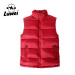 Casual Slimming Cotton Filled Top Sleeveless Travel Fashing Utility Weighted