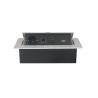 Buy cheap Zinc Alloy Hidden Conference Table Pop Up Socket 7mm Thickness from wholesalers