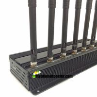 Buy cheap 20w 8 Channels Indoor High Power GPS/ WiFi/ 4G Cell Phone Jammer Blocker Prison product