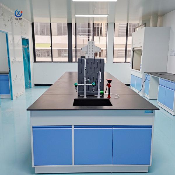 Buy cheap 2 Shelves Hospital Lab Furniture For Medical Research With 4 Wheels from wholesalers