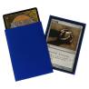 Buy cheap 66x91mm Game Card Sleeves Orange Texture Solid Blue Playing Card Sleeves from wholesalers