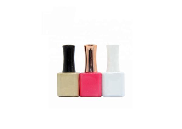Buy cheap Square Empty Glass Nail Polish Bottles 13ml Screen Printing Surface Handling from wholesalers
