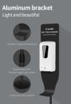 Light Indicator Household Spray Style Liquid Soap Dispenser