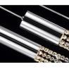 Buy cheap Modern chrome crystal ceiling chandelier for dining room long loft staircase large chandelier(WH-NC-46) from wholesalers