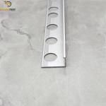 12mm Aluminium Tile Trim Metal Tile Trims Polish Silver Finishing Factory