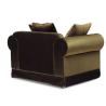 Buy cheap American style Linen fabric upholstery classic 1-seater sofa,lounge chair,living room sofa from wholesalers
