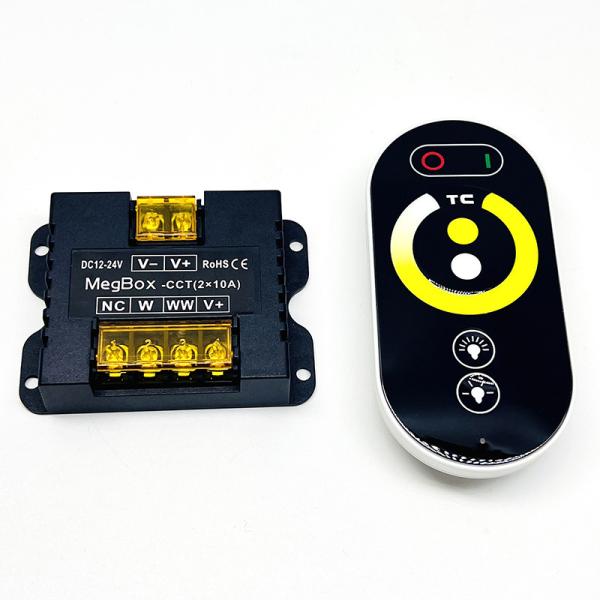 Buy cheap Color Temperature LED Controller Dimmer DC 12V DC 24V Remote Control from wholesalers