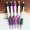 Buy cheap silk screen logo plastic promotional pen with click from wholesalers