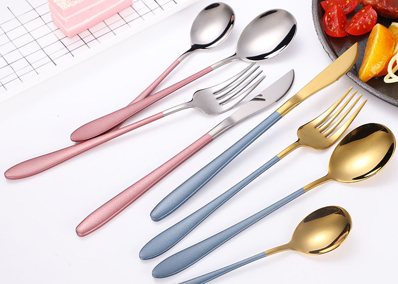 Nordic Western Kitchen Household Items 304 Stainless Steel Cutlery