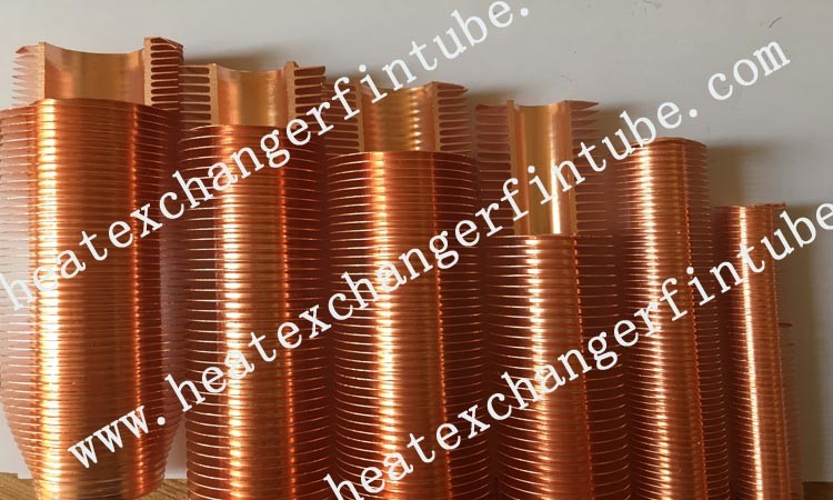 Air Cooler Aluminum 6063 Extruded Fin Tube With Free Middle Ends