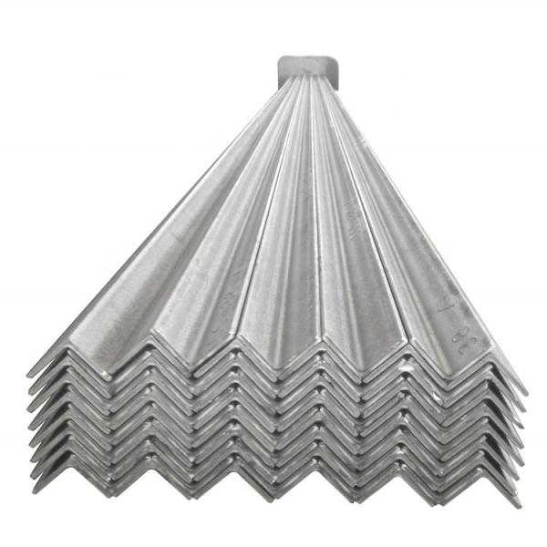 Buy cheap 316 Stainless Steel Profiles 0.24mm - 60mm Thick Hairline SS Angle Bar from wholesalers