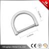 Buy cheap Custom stainless steel D-rings buckle manufacture,10.3*13.62mm,Zinc alloy from wholesalers