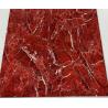 Buy cheap Water Resistant Dark Red Porcelain Tile , 600 X 600mm Porcelain Tiles 8.5mm from wholesalers