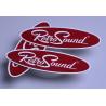 Buy cheap Custom printing high quality PVC vinyl die cut oval UV resistant car sticker from wholesalers