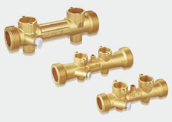 Buy cheap DN15 Residential Brass Flow Meter Body U Type Reflecting from wholesalers