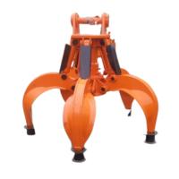 Buy cheap Q345B Mechanical Orange Peel Grab , Digger Grab Bucket For 10 Ton Excavator product