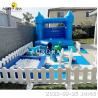 Buy cheap Outdoor Kids Soft Play Equipment Indoor Playground With Inflatable Bounce House from wholesalers