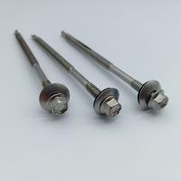 Buy cheap ST6.3*100 DIN7504K 304 Stainless Steel Hexagon Head With Washer for Construction product