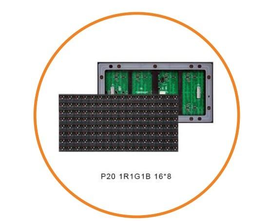 Buy cheap RGB LED Module For Billboard Panel Screen 8x16 P20 Outdoor 7000-7500cd/Sqm from wholesalers