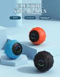 Electric Back Foot Pain Massager Roller Ball Self spiky silicone yoga massage