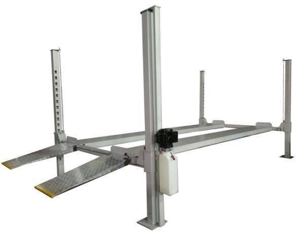 Buy cheap Lift Height 86.93'' 12k Four Post Parking Lift Load Weight 2380 Lbs from wholesalers
