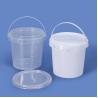 Buy cheap PP Food Grade 1L Plastic Round Bucket for Ice Cream Chocolate Popcorn Nuts Packaging from wholesalers