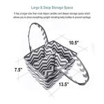 Cotton Baby Diaper Caddy Organizer For Changing Table And Family Outdoor Leisure