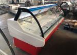 Refrigerated Deli Meat Cheese & Salad Lift Up Glass Display Cases