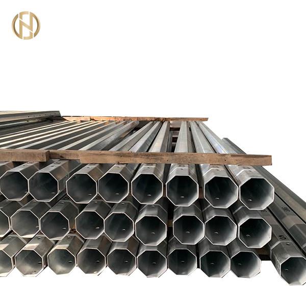 Buy cheap 9M Galvanised Steel Utility Pole 350daN 200daN For 11kv Power Distribution from wholesalers