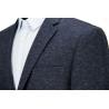 Buy cheap Black Blazer For Men Cotton Polyester Material Knitting Fabric Navy from wholesalers