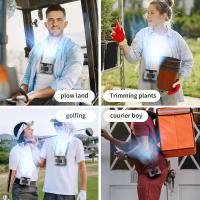 Buy cheap Socool Fan 20000mAh Mini Rechargeable Fan Portable Clip Outdoor Turbo Fan Type-C product