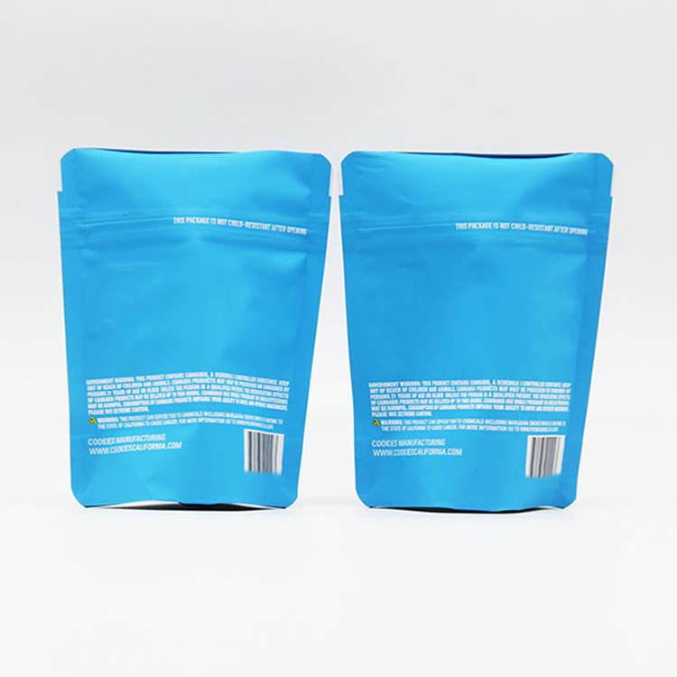 Recoverable CPP Smell Proof ziplockk Pouches Jungle Boys VMPET With Window