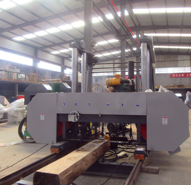 1200mm To 2500mm Automatic Bandsaw Mill Rosewood Bandsaw Log Mill
