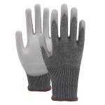Wear Resistant PU Safety Gloves Anti Slip 18 Gauge ANSI Cut Level 4 Gloves