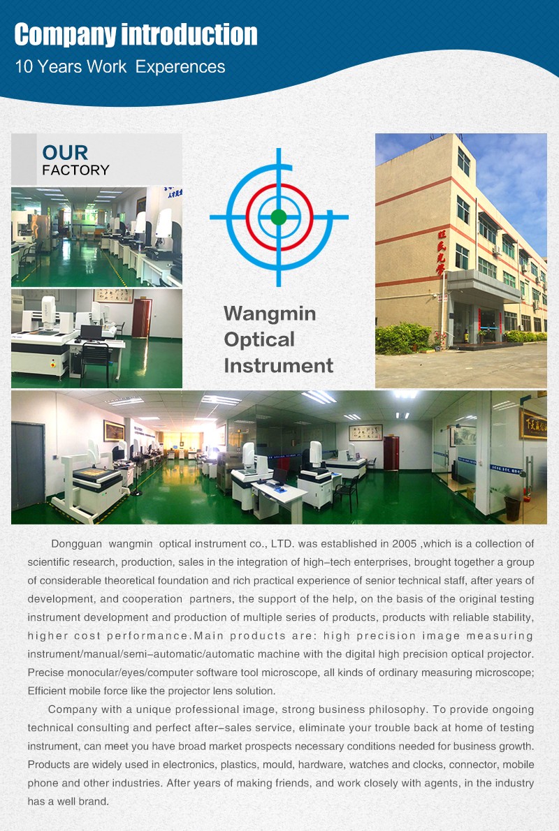 Customized Optical Coordinate Measuring Machine 2D VMS Hand Control