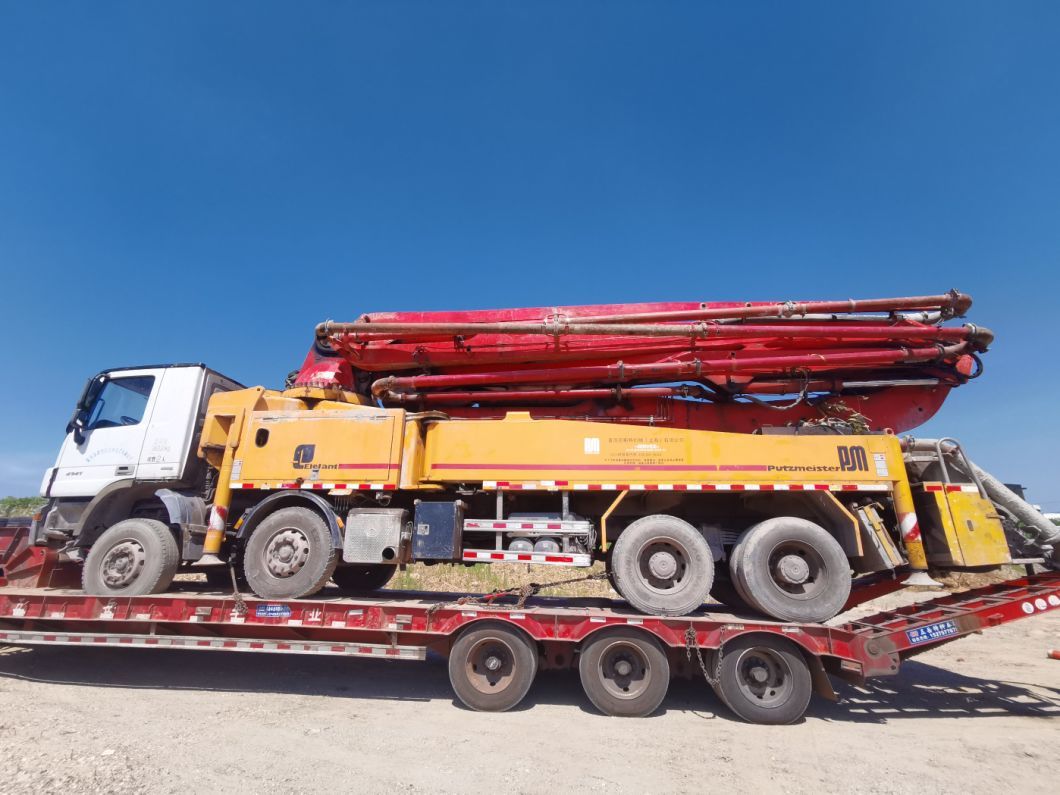 Truck Mounted Pump Putzmeister 46 Meter Used Boom Pump